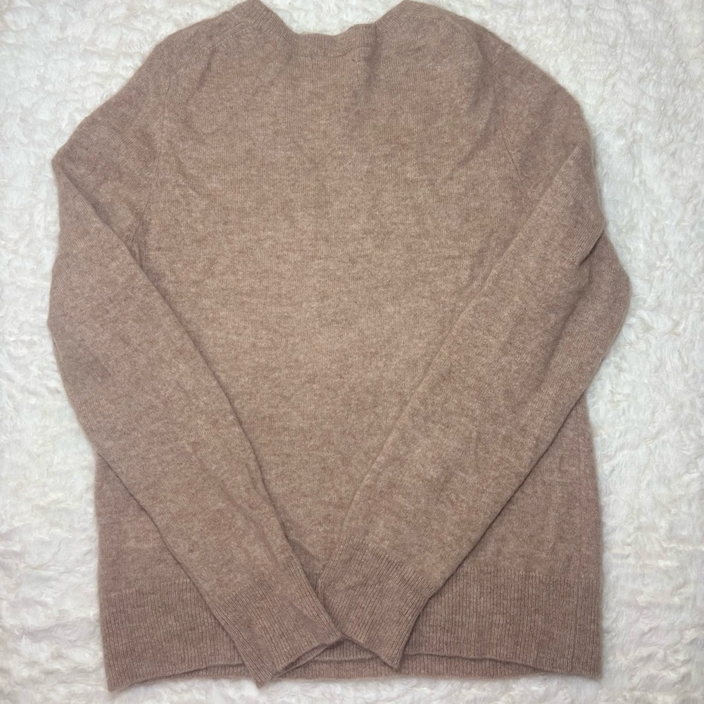 Quince Soft Beige Crewneck Sweater - Picture 3 of 3